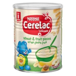 Nestle Cerelac Infant Cereals With Iron + Wheat & Fruit Pieces From 8 Months 400 g
