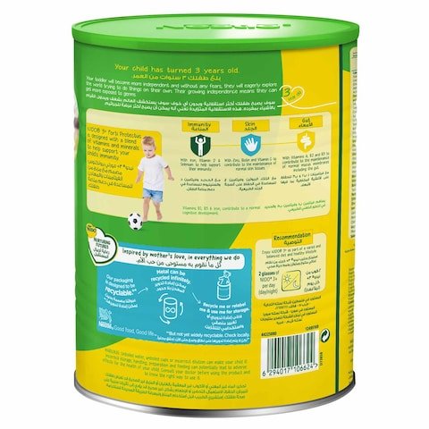 Nido Three Plus Growing Up Formula for Toddlers From 3-5 years 400g