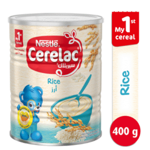 Nestle Cerelac Infant Cereals With Iron + Rice From 6 Months 400 g