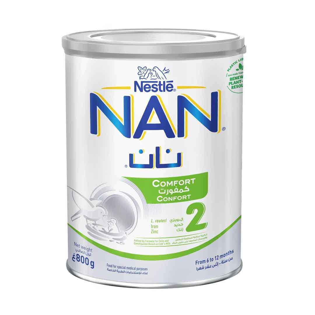 Nestle NAN Comfort 2 Follow Up Formula From 6 to 12 Months 800g..