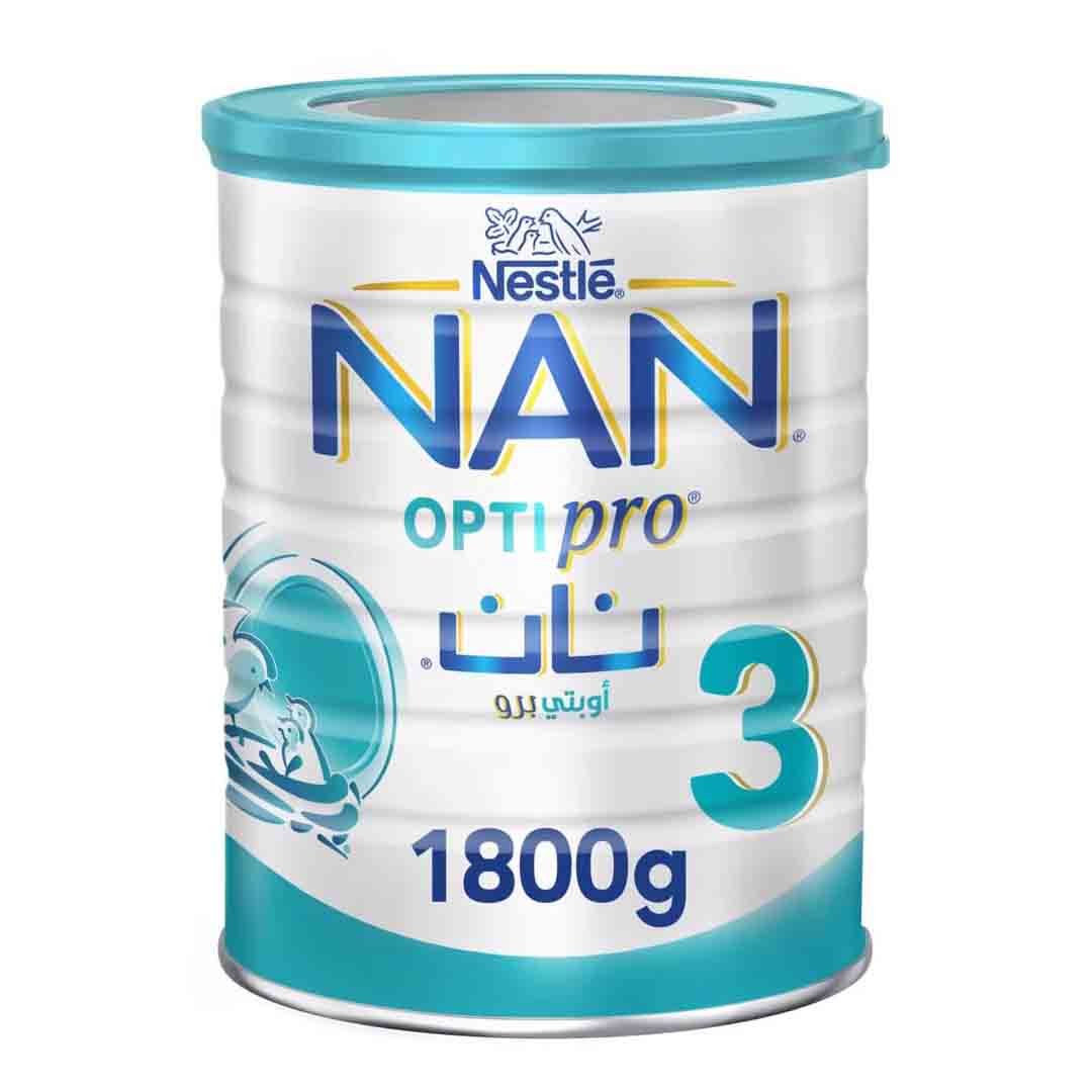 Nestle NAN Optipro Stage 3 Growing Up Formula From 1-3 Years 1.8kg
