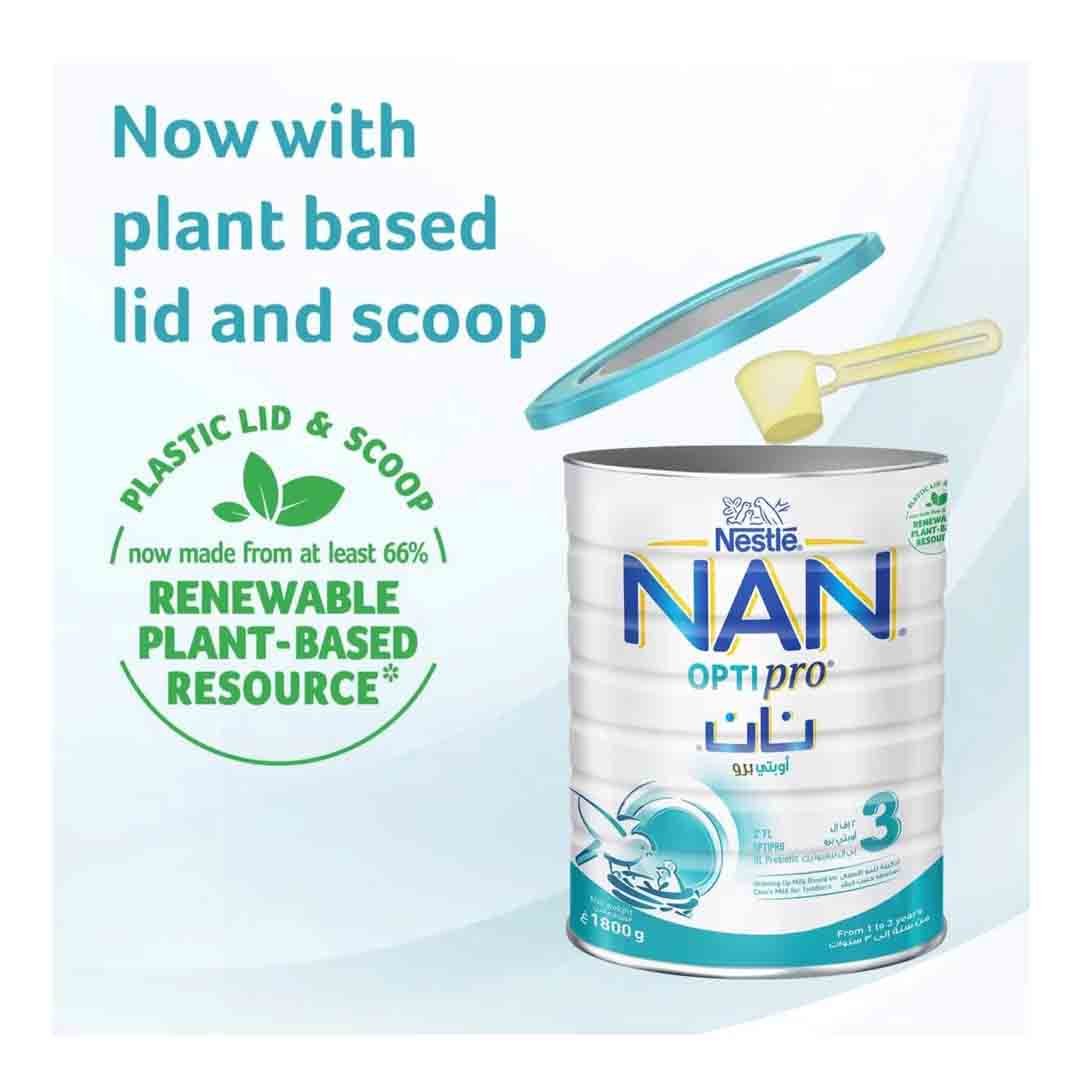Nestle NAN Optipro Stage 3 Growing Up Formula From 1-3 Years 1.8kg