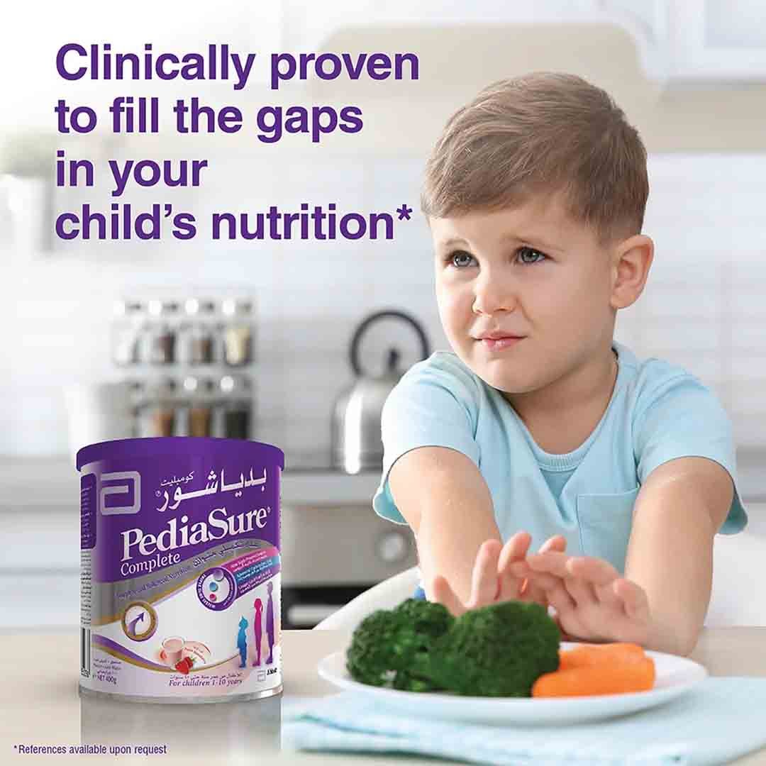 Pediasure Complete And Balanced Nutrition Classic Vanilla 1-10 Years 400g
