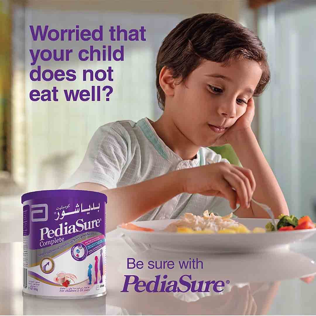 Pediasure Complete And Balanced Nutrition Classic Vanilla 1-10 Years 400g