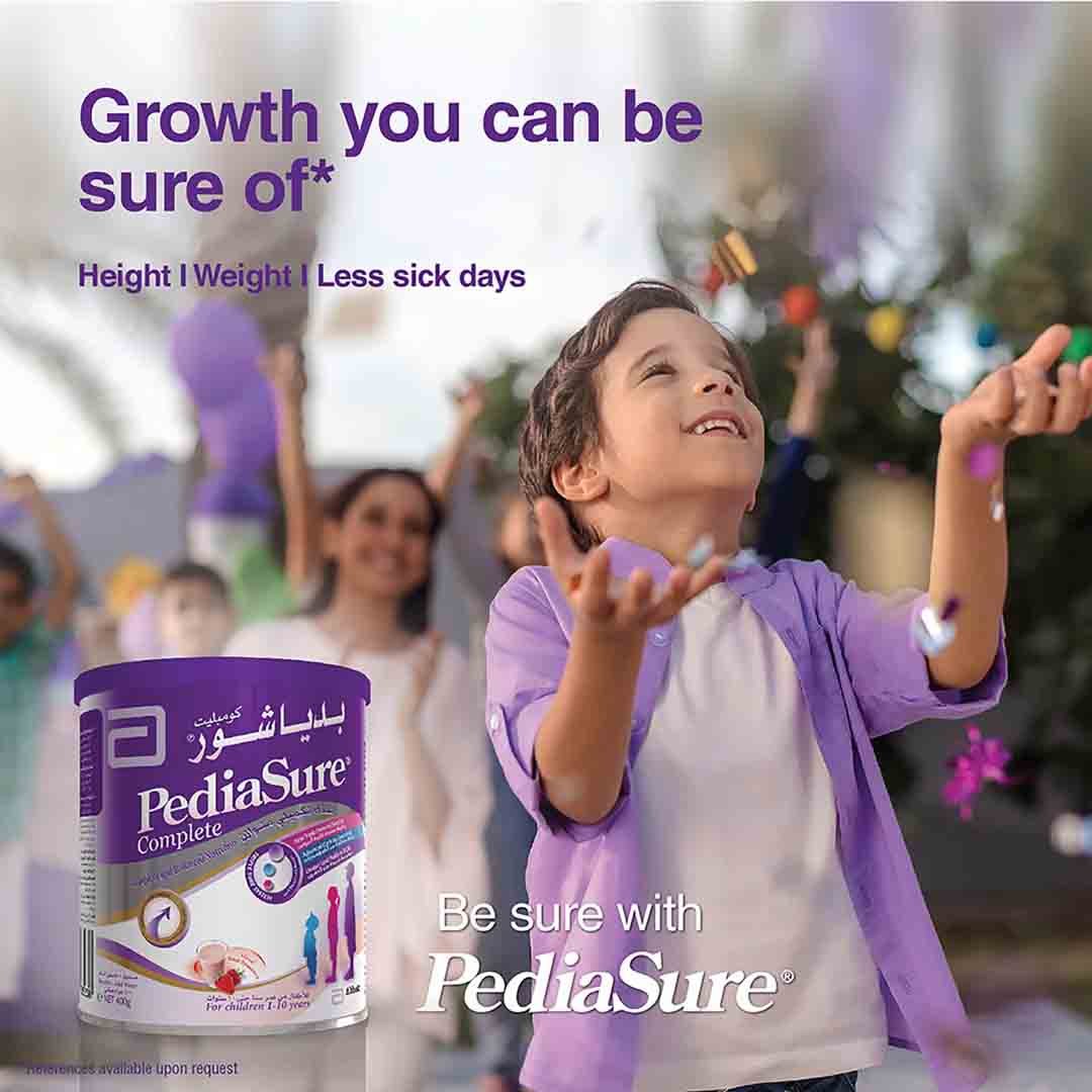 Pediasure Complete And Balanced Nutrition Classic Vanilla 1-10 Years 400g