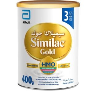 Similac Gold No.3 New Advanced Growing Up Formula With HMO From 1-3 Years 400g