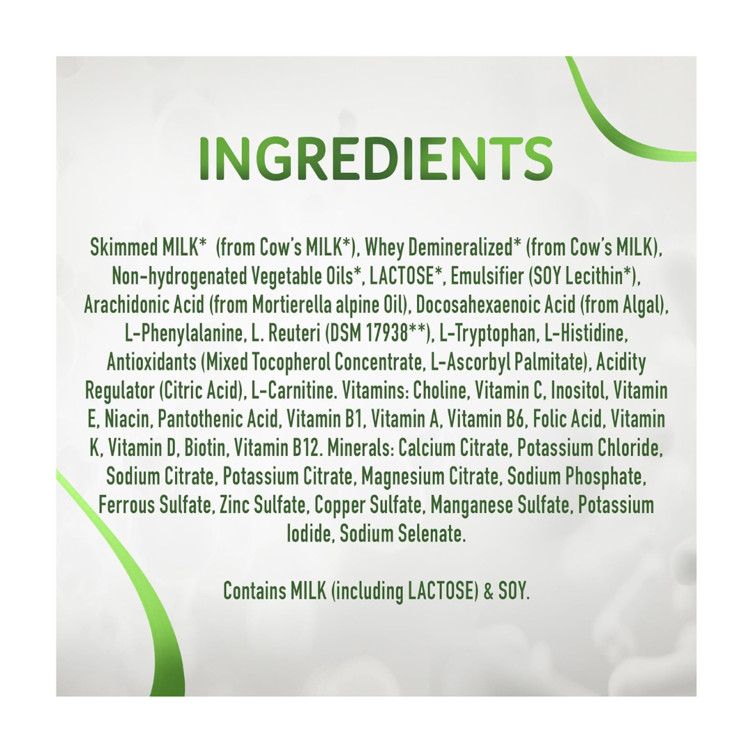 Nestle NAN Organic Stage 2 Follow-up Formula, Baby Milk, From 6 to 12 Months, 380g, Tin