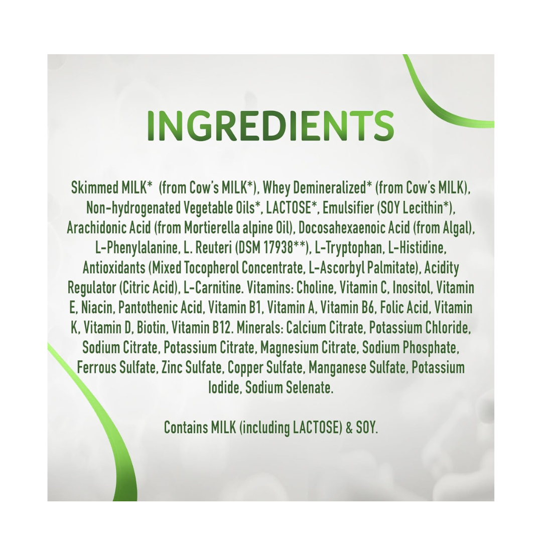 Nestle NAN Organic Stage 3 Growing Up Formula, Baby Milk, From 1 to 3 Years, 380g, Tin