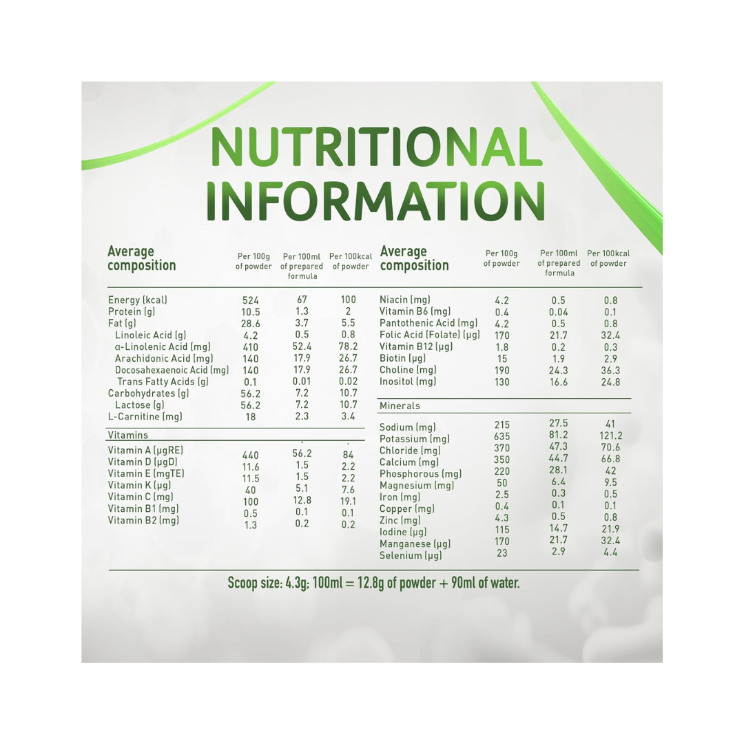 Nestle NAN Organic Stage 3 Growing Up Formula, Baby Milk, From 1 to 3 Years, 380g, Tin